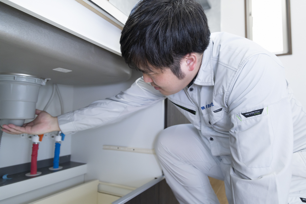 給排水管路の検査