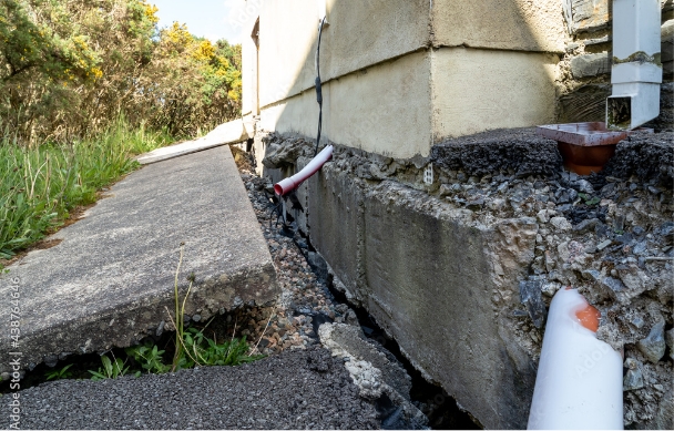 建物の傾斜